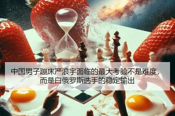 中国男子蹦床严浪宇面临的最大考验不是难度，而是白俄罗斯选手的稳定输出